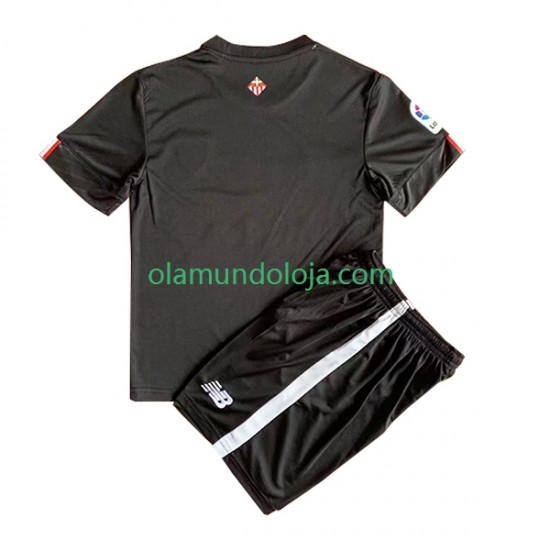 Camisola Athletic Bilbao Guarda-redes Criança Equipamento Primeiro 2022-2023 Manga Curta